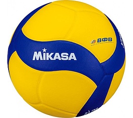 Мяч вол. утяж. MIKASA VT500W, р 5, синт.кожа, вес 500г, клееный, сине-желтый